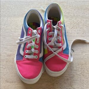 VANS color block sneakers 1C